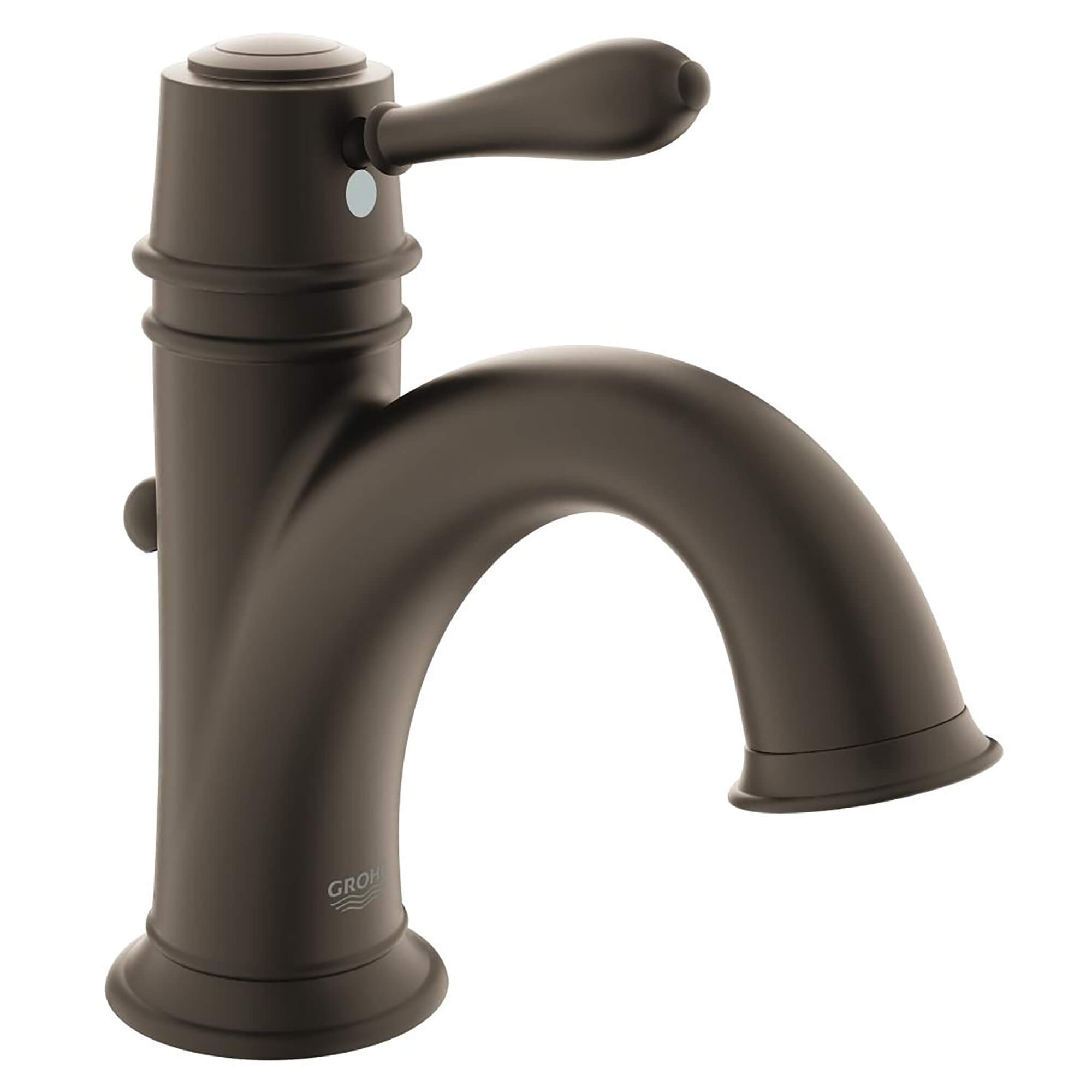Single Hole Single Handle S Size Bathroom Faucet 12 GPM GROHE OIL RUBBED BRONZE